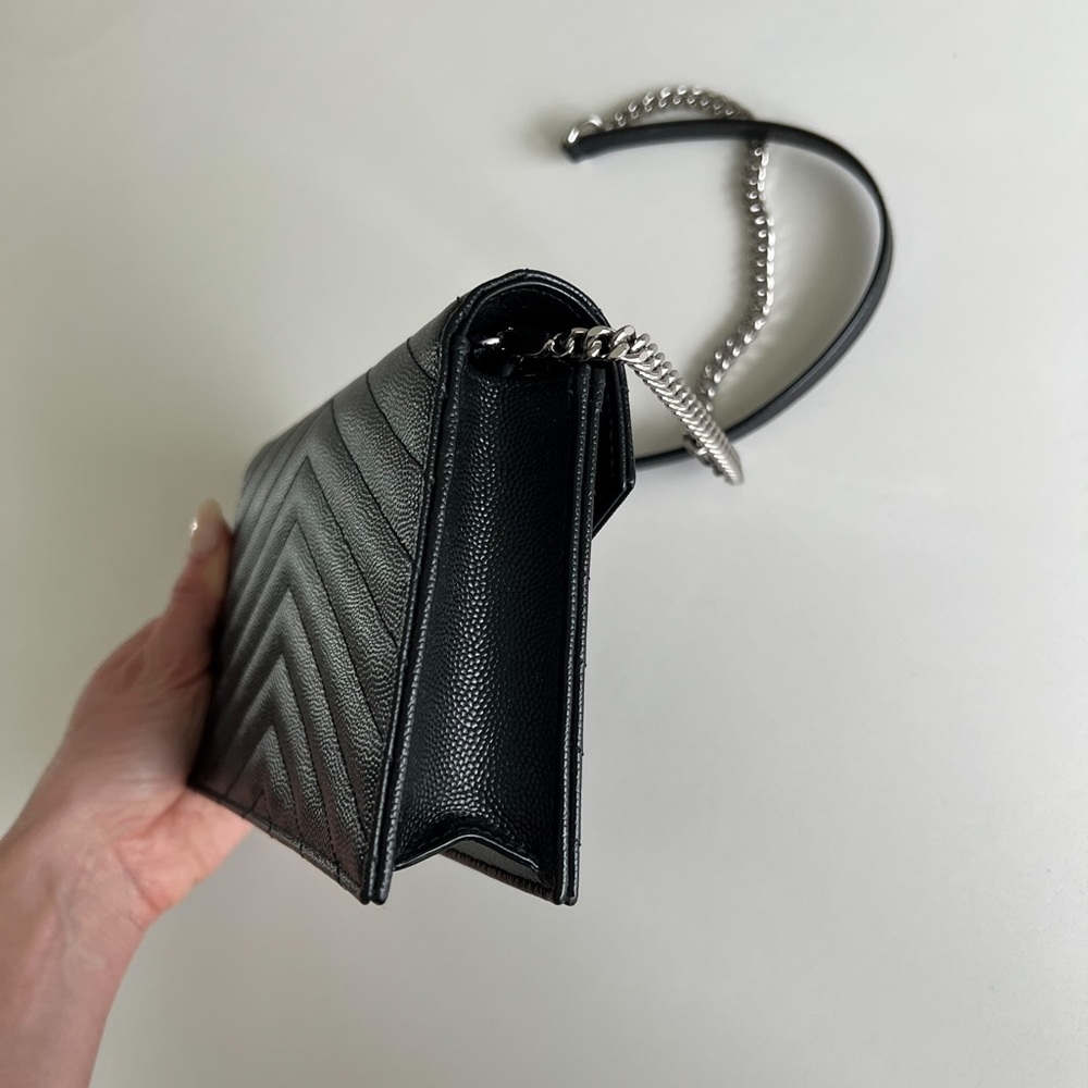 Saint Laurent Cassandre Leather Shoulder Bag - Picture 8 of 15